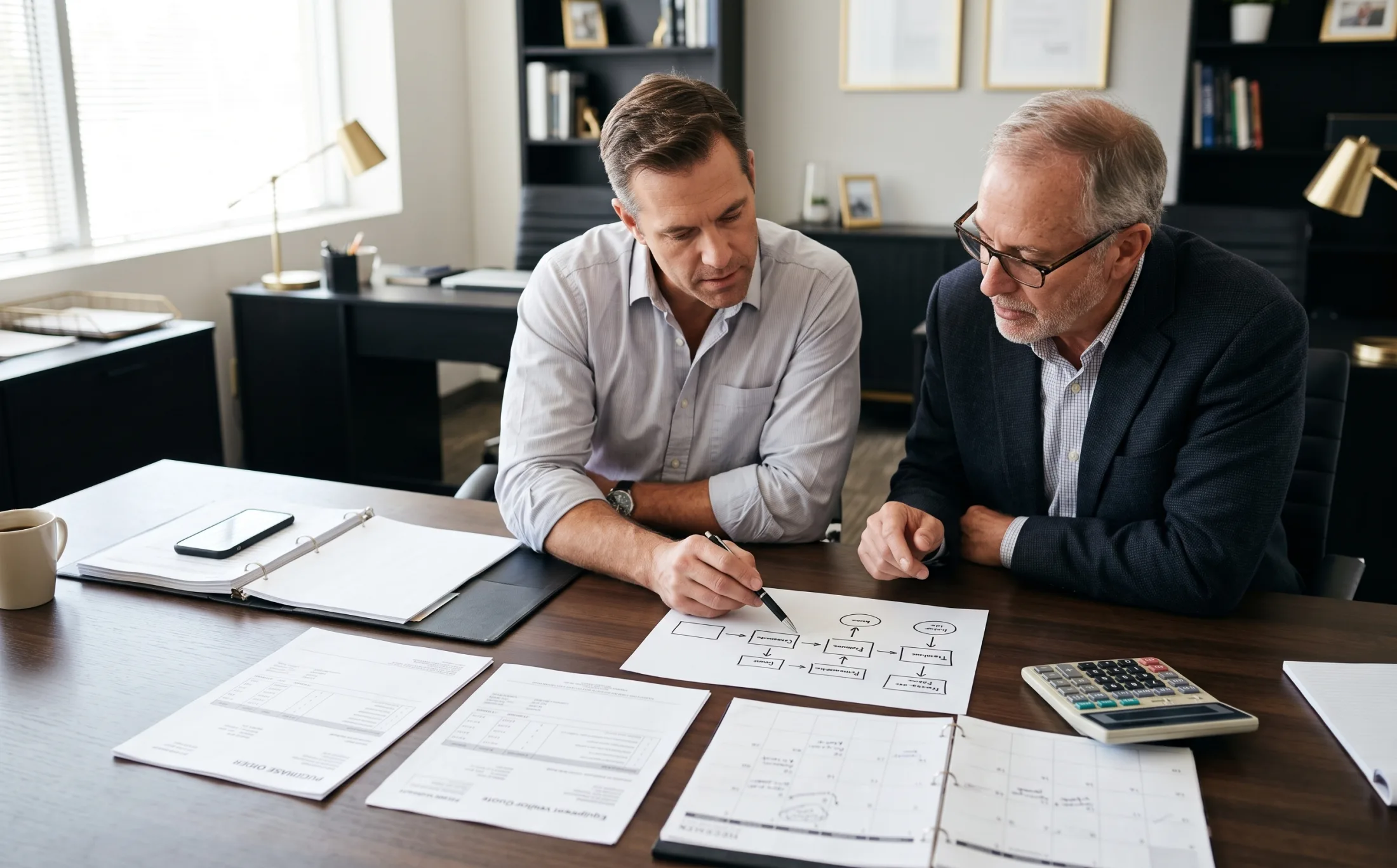 Business owner defining the amount, timing and use of proceeds before choosing a financing product